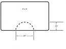 3' x 5' Rectangle