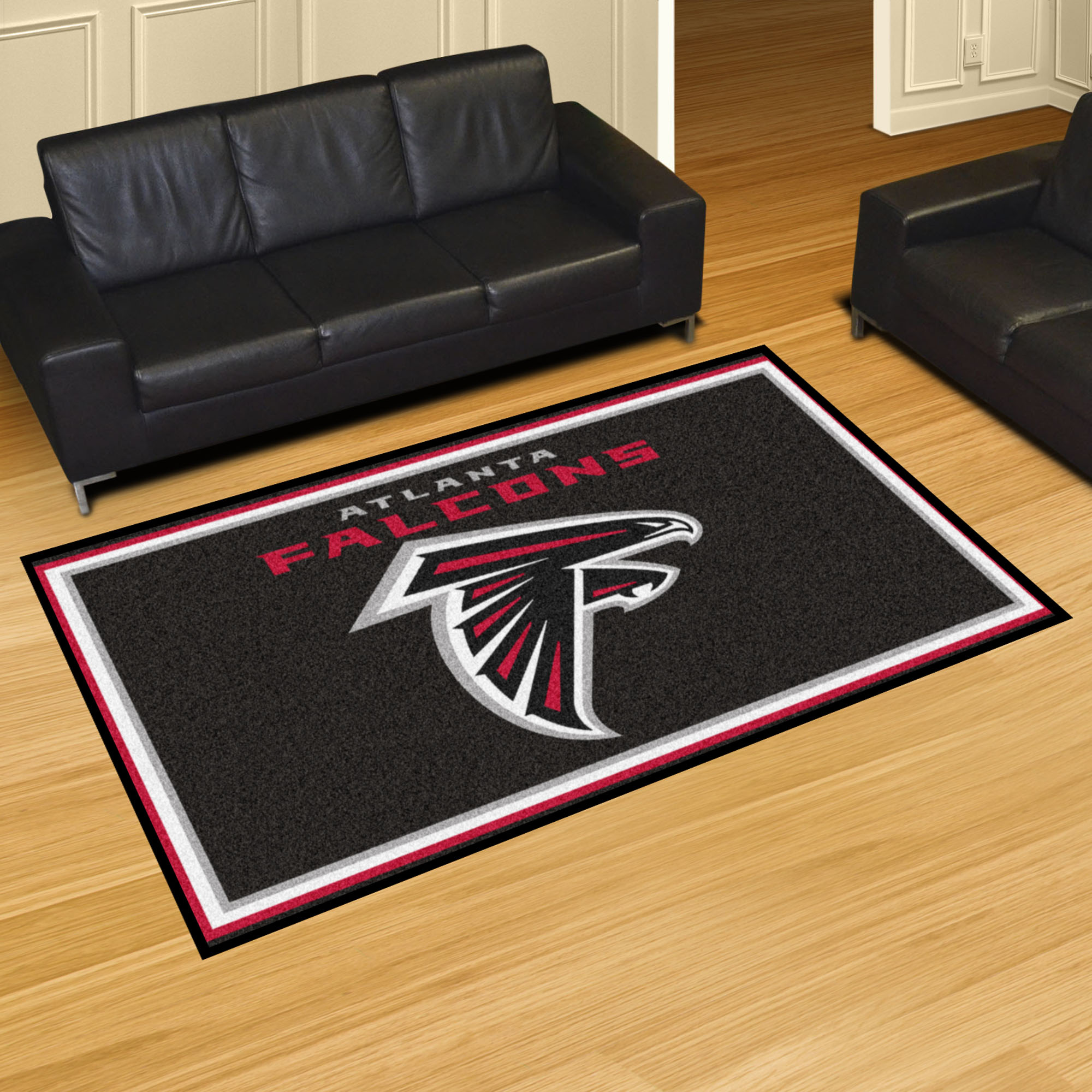 Atlanta Falcons Area Rugs Nfl Logo Mats 6559 Area Rug 5