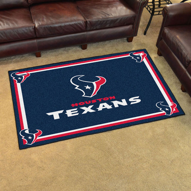 Houston Texans Area Rugs Nfl Logo Mats 6580 Area Rug 4