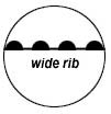 Wide Rib