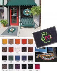 Deluxe Vinyl Loop Logo Mat