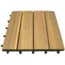 View: V488 Premium Plantation Teak 4 Slat Deck Tiles