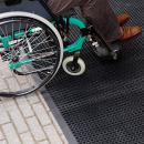 Wheelchair Accessible Oct-O-Flex Rubber Entrance Mat 