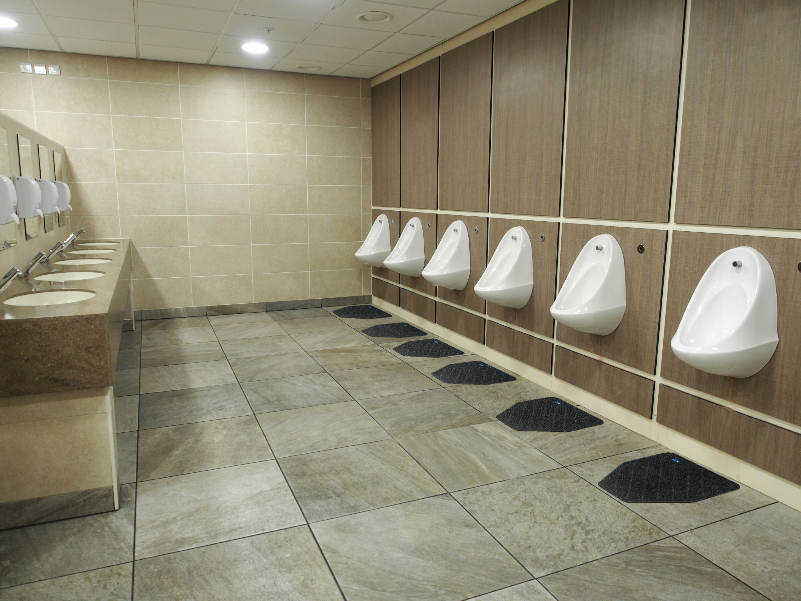Commercial shop shower mats