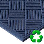 Crosshatch Recycled Entrance Mat View: Recycled Eco-Friendly Mats