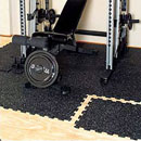 Interlocking Rubber Gym Tile Interlocking Rubber Squares for Gyms