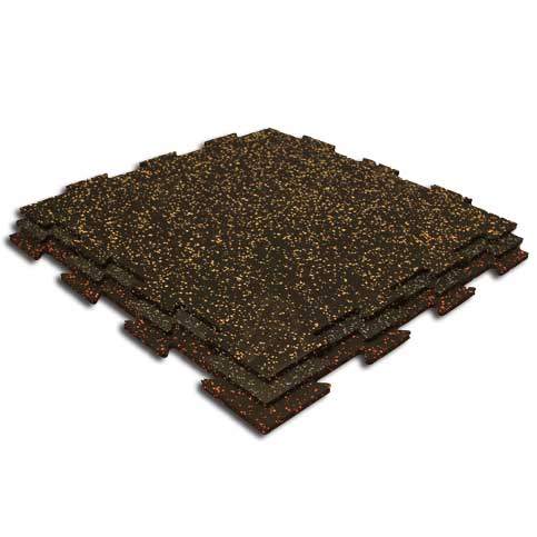Interlocking Rubber Gym Tile Interlocking Rubber Squares for Gyms
