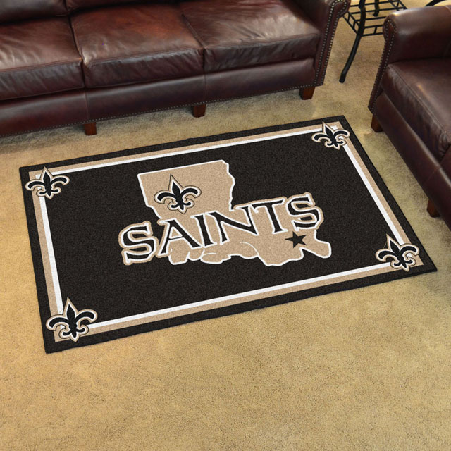 New Orleans Saints Rugs Area Rug For 6592 Area Rug 4