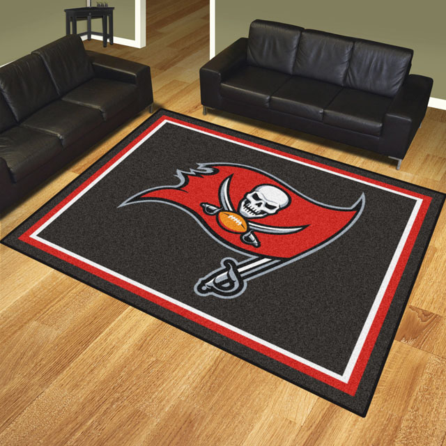 Tampa Bay Buccaneers Area Rugs Nfl Logo Mats 17499 Area Rug 8 X