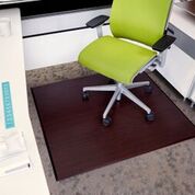 Hardwood Floor mat/thickest Chair mat-31 X 31 inch Round Chair Cushion,Plastic mat for Desk ChairOffice ChairCushion Chair Mat Grey 80x80x0.15cm 