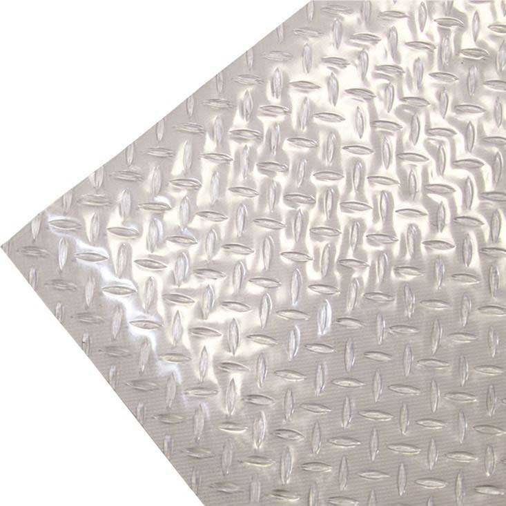 Clear Vinyl Diamond Plate Floor Protection Matting