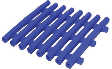 Cushion Grid Mat Blue