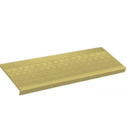 Roppe Raised Square Rubber Stair Treads
