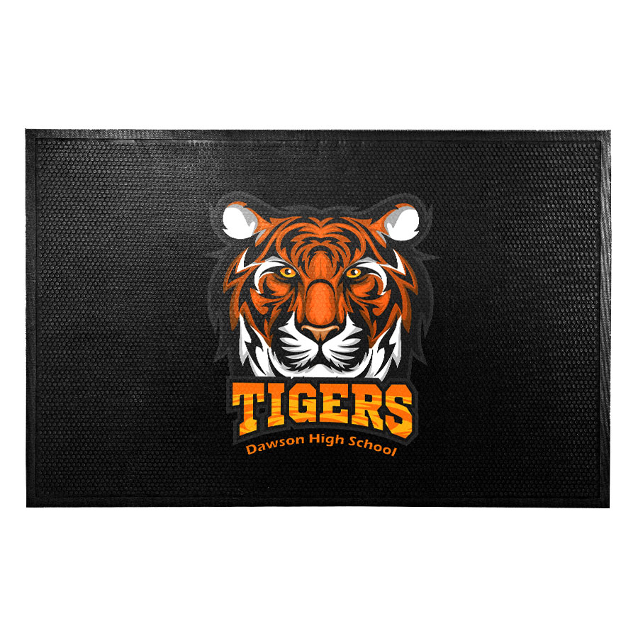 SuperScrape Impressions Rubber Logo Mat