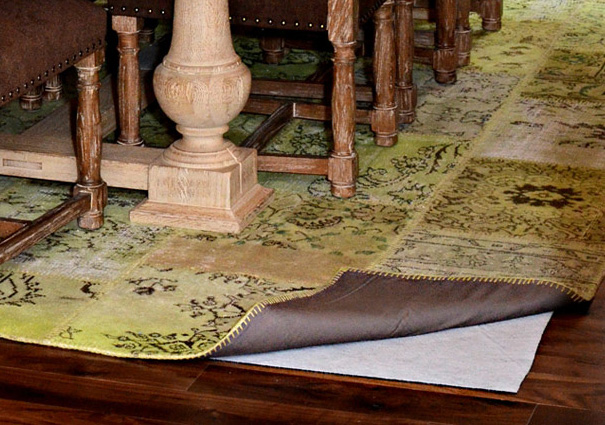 3' x 5' Teebaud Non-Skid Reversible Rug Pad for Rugs on Carpet and Hard Floors 