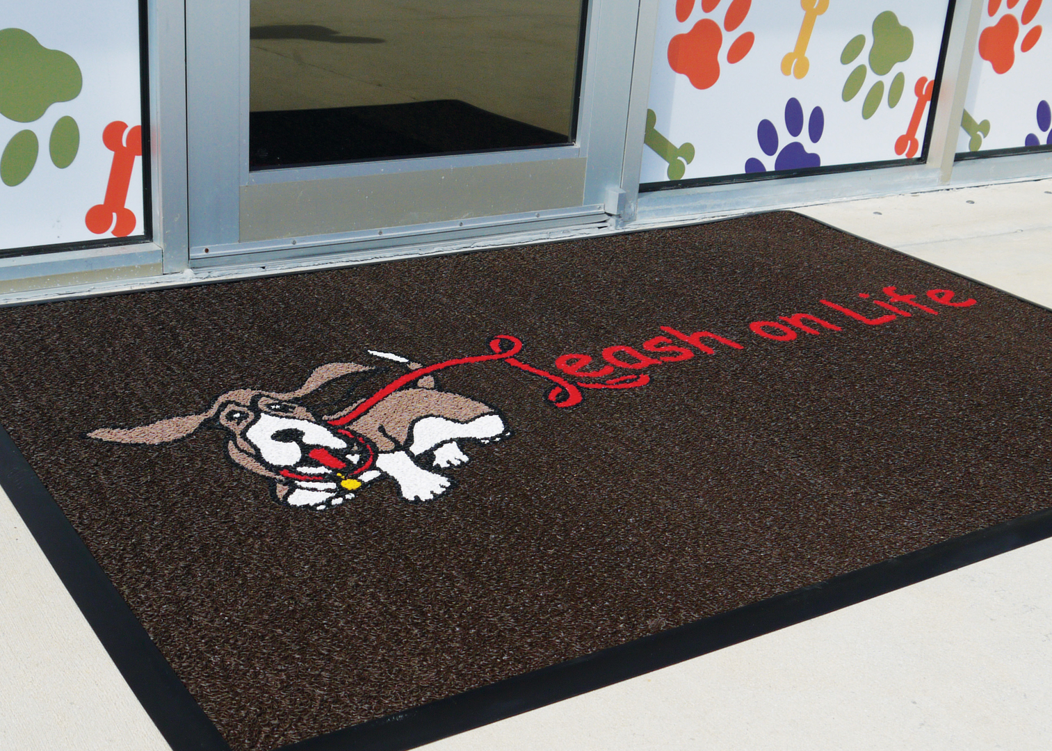 Personalized Vinyl Loop Mat Custom Logo Mat