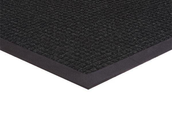 Apache Mills Commercial Entry Mat, Indoor/Outdoor, 3' x 5', Black