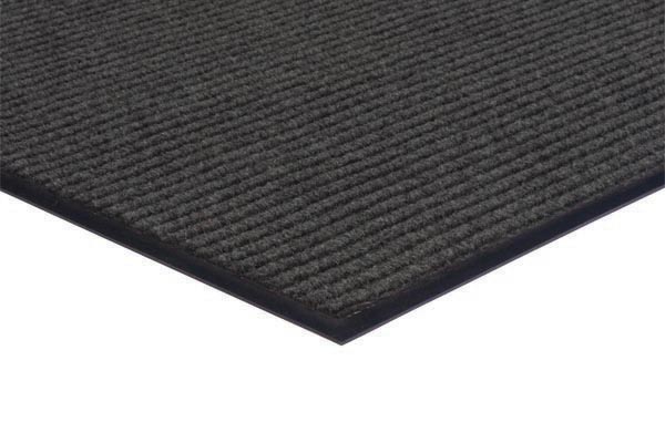 Apache Mills Apache Rib Indoor Entrance Mat Runner, 10' x 3', Pepper