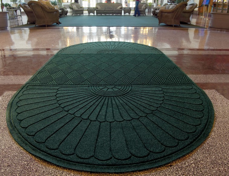 Half Round Grand Premier Scraper/Wiper Entrance Mat