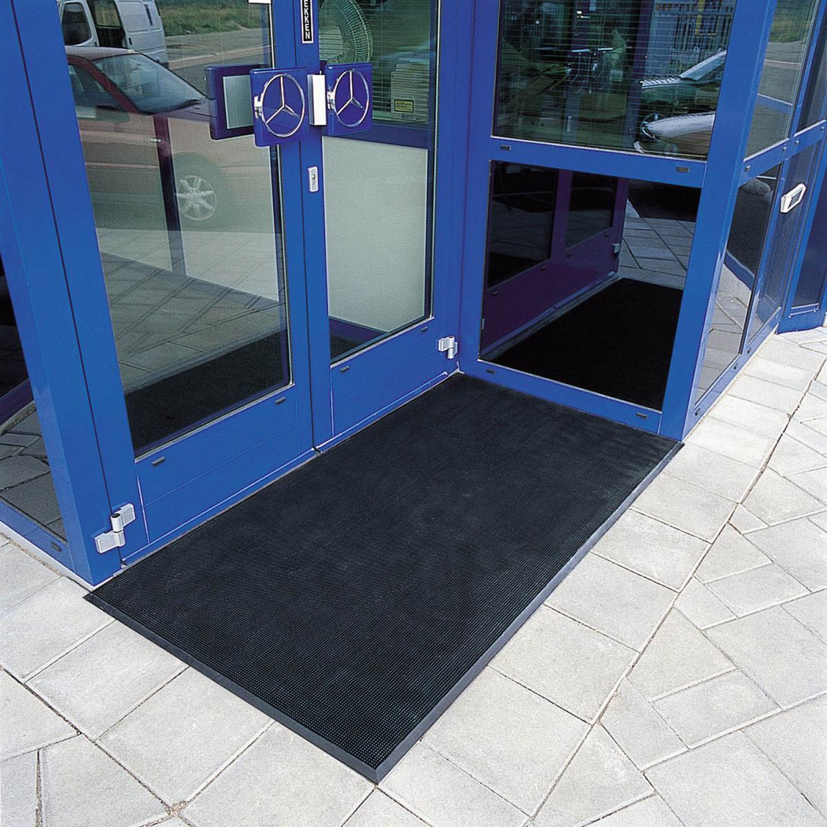 Rubber Bristle Entrance Mat - Outdoor Door Mat