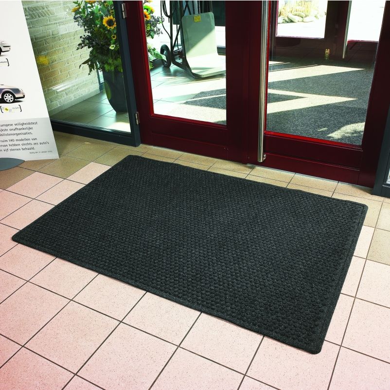 AquaFlow Outdoor Commercial Drainage Entrance Mat