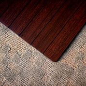 Bamboo Chair Mat Dark Cherry Bamboo Chair Mat Dark Cherry