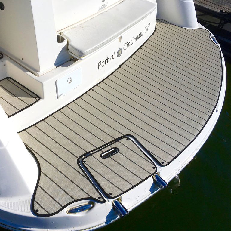 Rubber on sale boat flooring