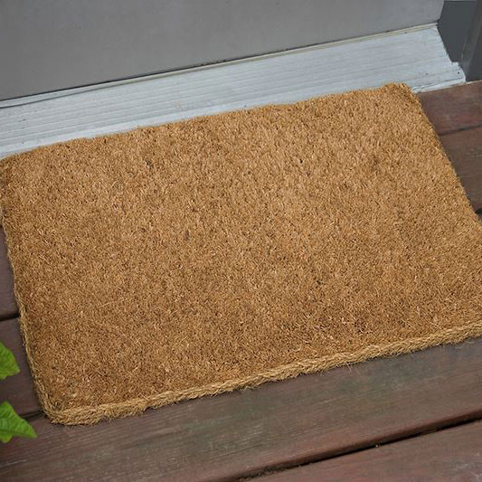 COIR DOORMAT 17mm/24mm entrance matting wiper coconut fibre draught absorbent 