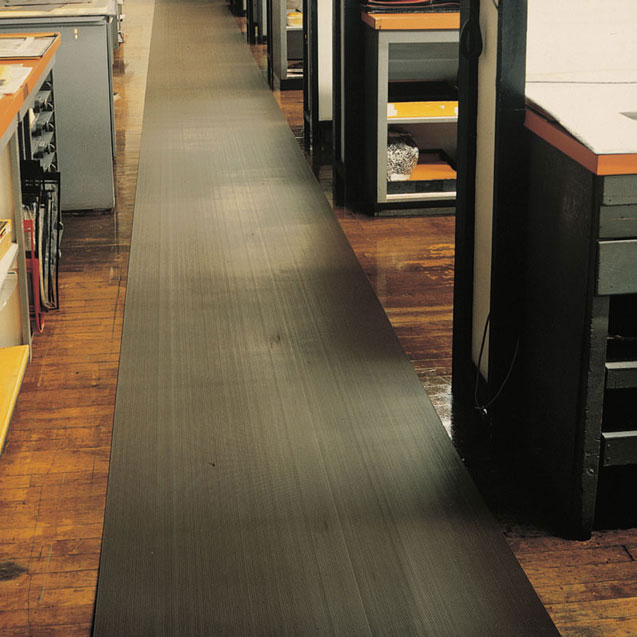 Corrugated Vinyl Runner 1/8&quot; Thick by Commercial Mats and Rubber.com