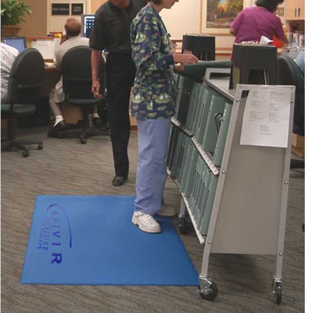 Comfort King Anti Fatigue Mat Company Logo Mats