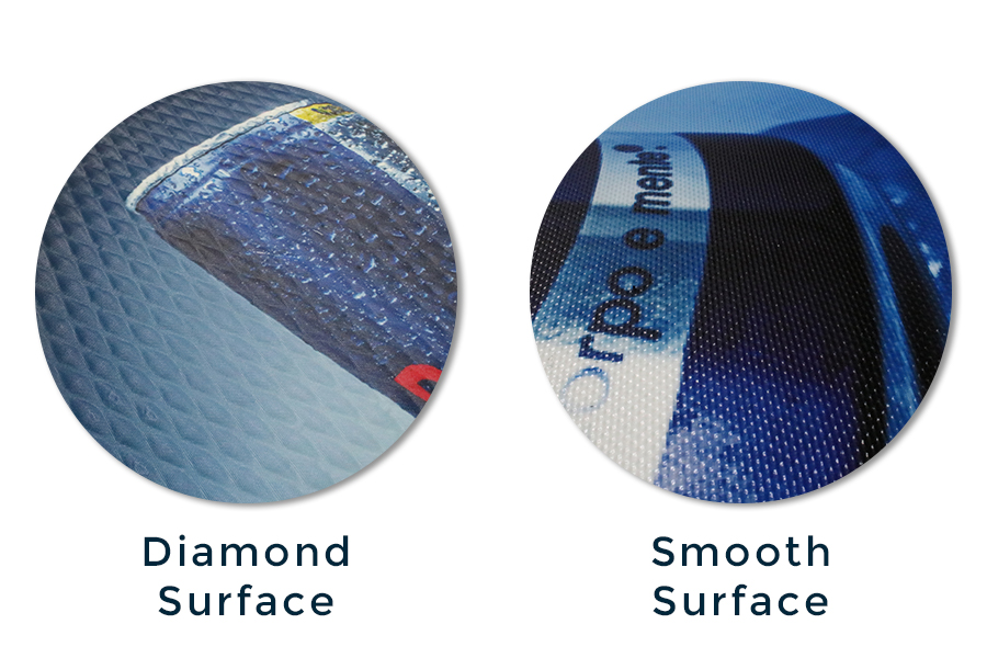Rubber Floor Impressions Promo Mats Smooth and Diamond Surface