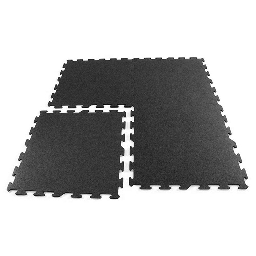 Recycled Rubber Gym Tiles Interlocking