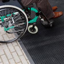 Wheelchair Accessible Oct-O-Flex Rubber Entrance Mat Wheelchair Accessible Oct-O-Flex Rubber Entrance Mat