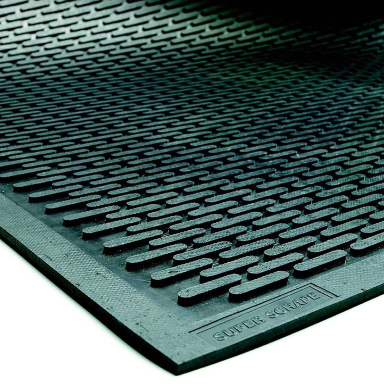 Industrial Rubber Mat Heavy Duty Entrance Doormat Non Slip Outdoor Indoor 