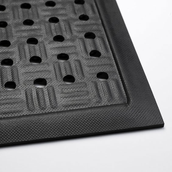 Tile Top Anti-Fatigue Mats for Wet Environments are Tile Top Anti