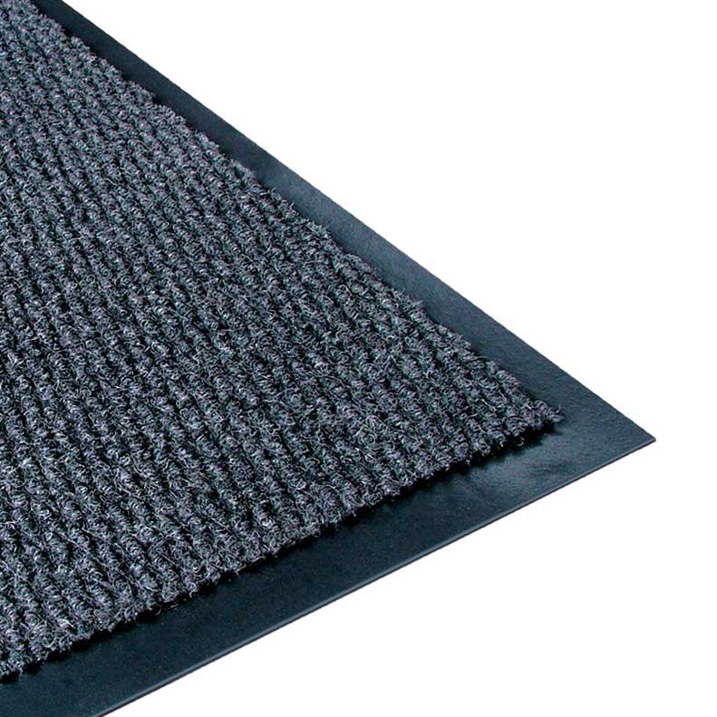 Herco 3' x 5' Indoor Outdoor Ribbed Carpet Entrance Mat 
