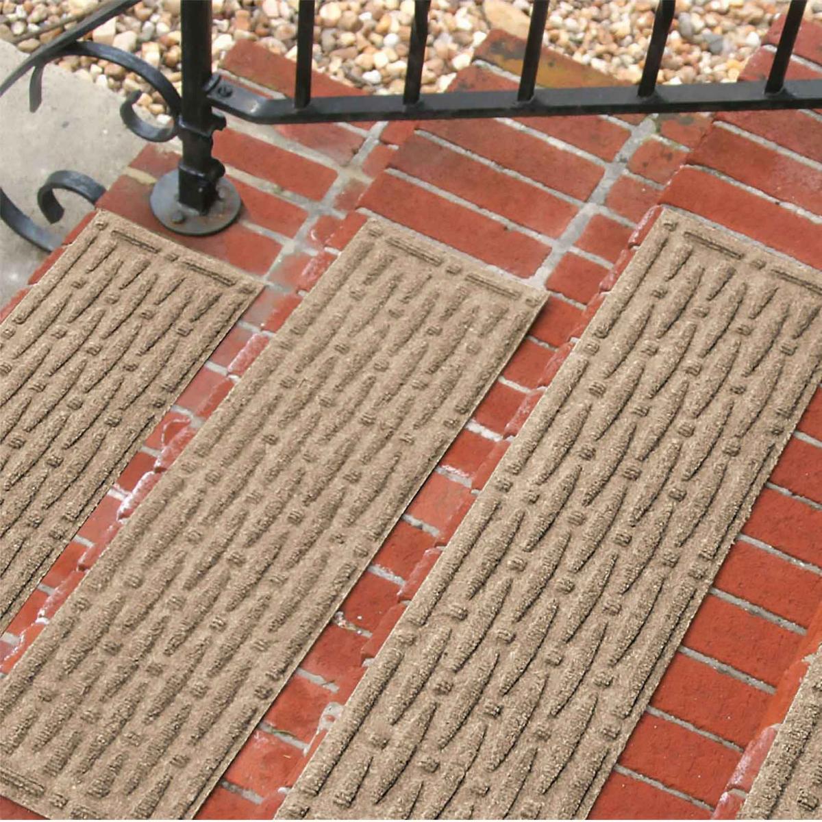Waterhog Stair Treads Set of 4 Indoor & Outdoor Stair Mats