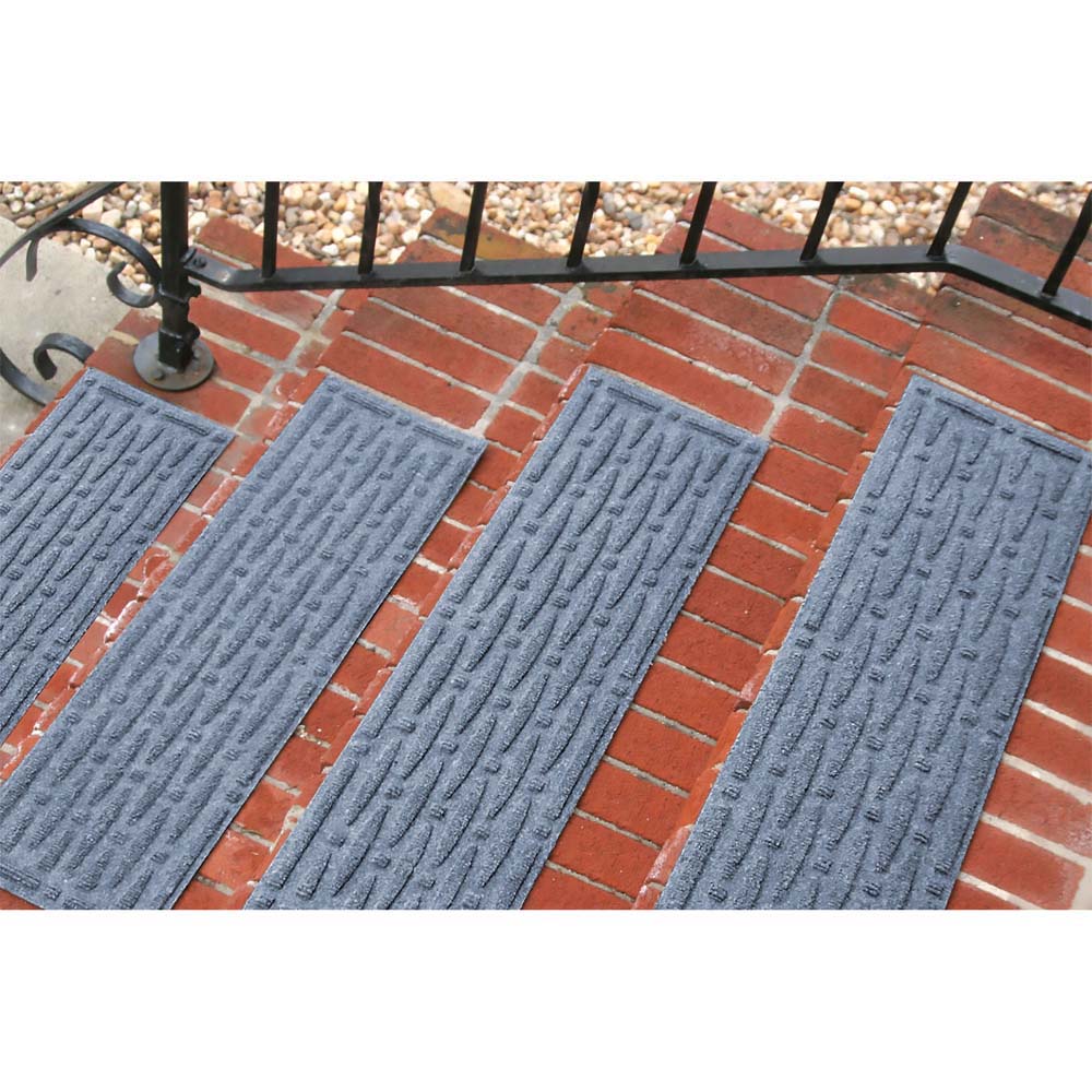 Waterhog Stair Treads Set of 4 Indoor & Outdoor Stair Mats