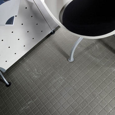 Booth Inzet trommel Roppe Raised Design Rubber Tile | Roppe Rubber Tile