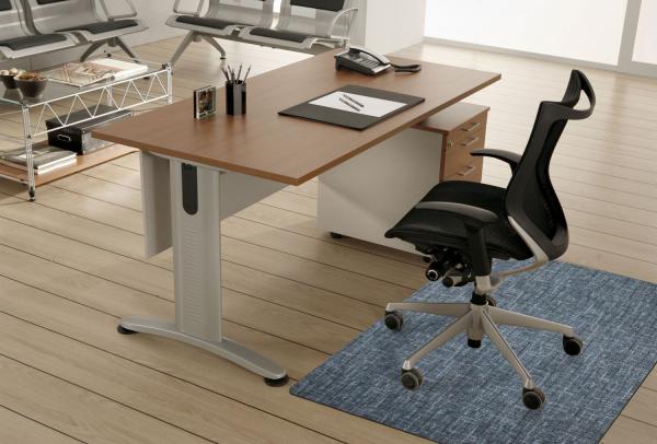 Desk Chair Mat Astella Collection Grey