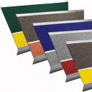 Roppe Metal Stair Treads with Colored Safety Strips