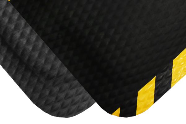 Hog Heaven Anti Fatigue Mat Black Yellow