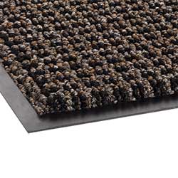 Oxford Elite Mat with Anti-Microbial Backing Black/Brown