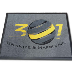 Vinyl Loop Inlay Logo Mats