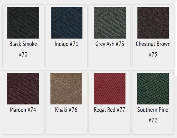 Waterhog Eco Premier Color Chart