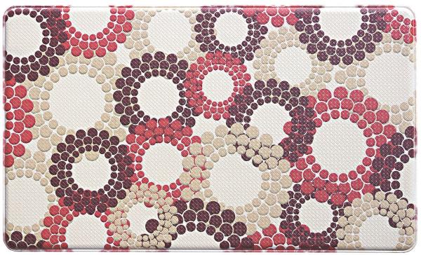 Comfort Smart Kitchen Mats Circle Design by Durable Corp