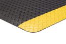 Apache Diamond Foot Matting in Black/Yellow