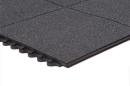 Rubber Interlocking Modular Tiles 3 x 3 with Grit Surface