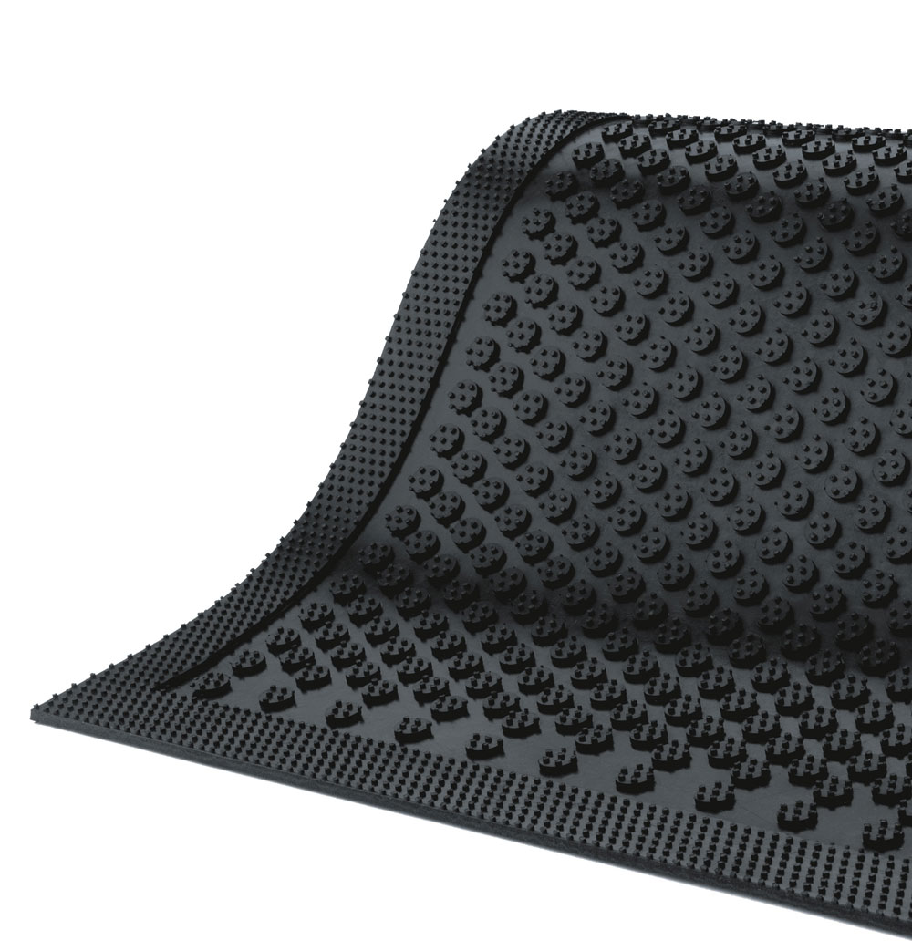 Safety Scrape Scraper Mat Black