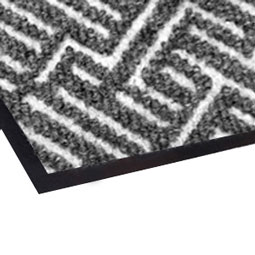 Triathlon Mat with Anti-Microbial Backing in Cool Gray